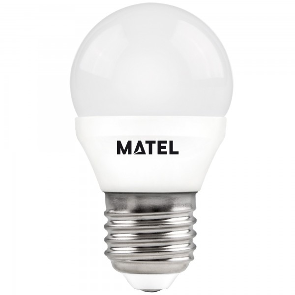 Bomb.led esferica  e27  3w.neutra (caja de 10 unidades)