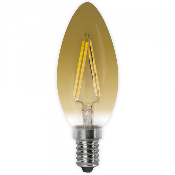 Bomb.led filam.vintage vela e14 4w. (caja de 10 unidades)