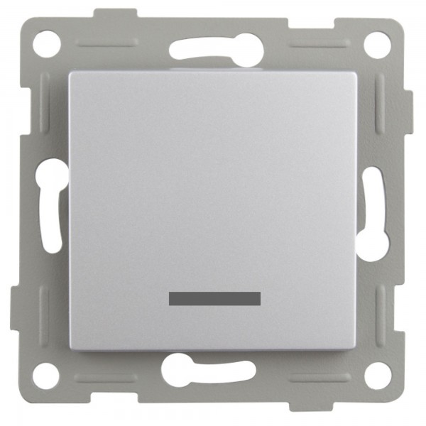 S-empot.onlex titanio pulsador luminoso