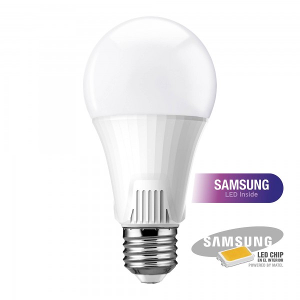 Bomb.led samsung estandar  e27 12w.fria (caja de 10 unidades)