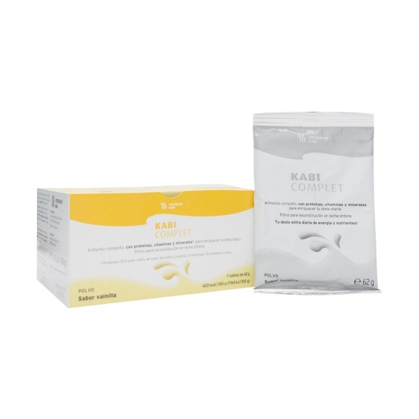 Kabi Complet Vainilla Bote 62 gr X 7 Sob
