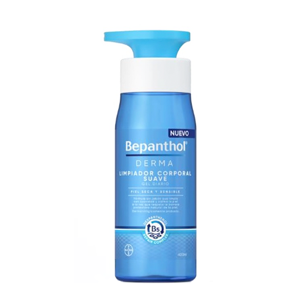 Bepanthol Derma Limpiador Corporal Suave Gel Diario 400 ml