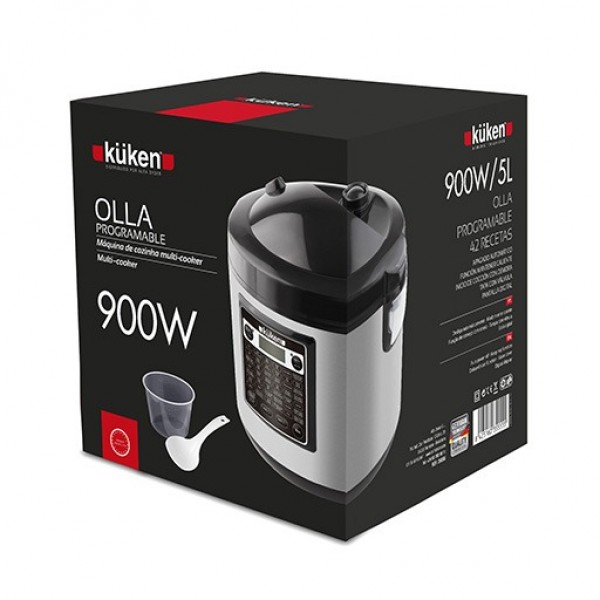 Olla programable kuken 900w 5l