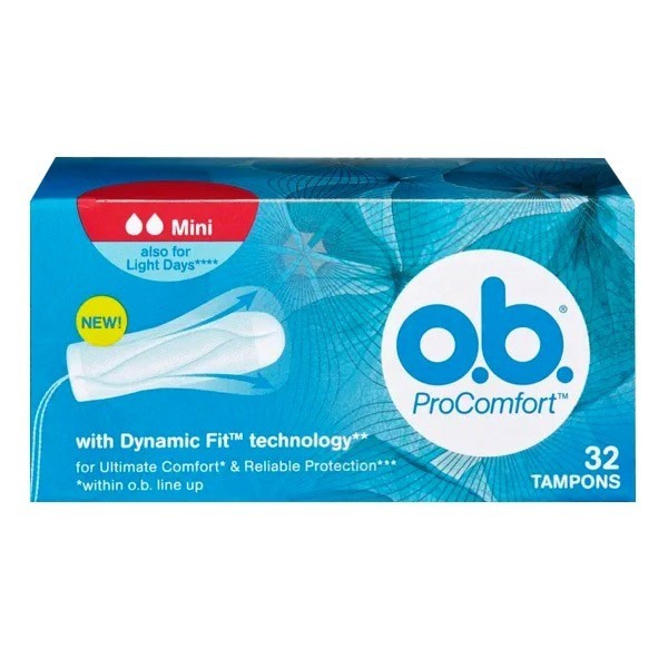 Tampones O B Procomfort Mini 32 Uds