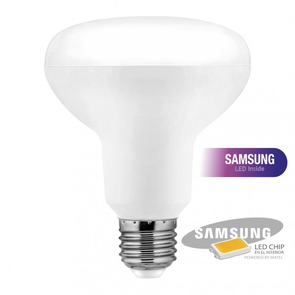 Bomb.led samsung reflec.r-90 e27 14w.cal (caja de 5 unidades)
