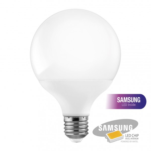 Bomb.led samsung globo g125 e27 24w.fria (caja de 5 unidades)