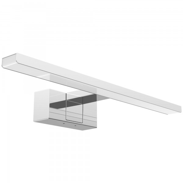 Aplique led espejo crom.60cm.ip44 12w.fr