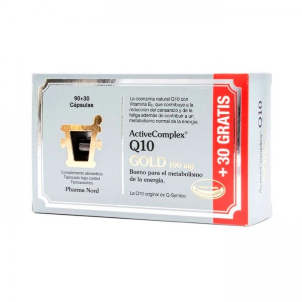 Activecomplex Q10 Gold 100 Mg 90+30 Cápsulas