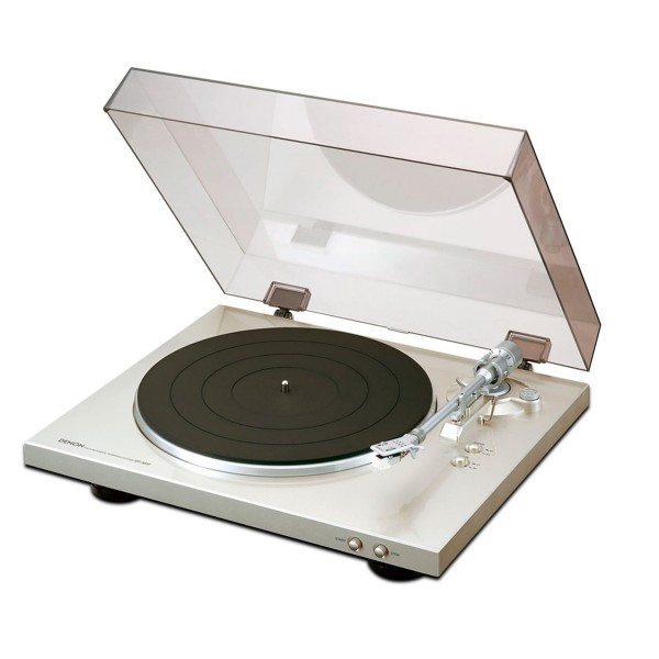 Denon dp-300f plata tocadiscos totalmente automático