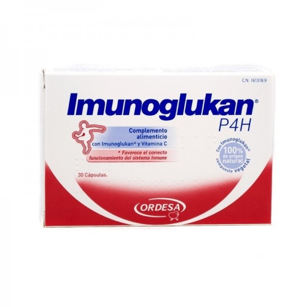 Imunoglukan P4h 30 Capsulas