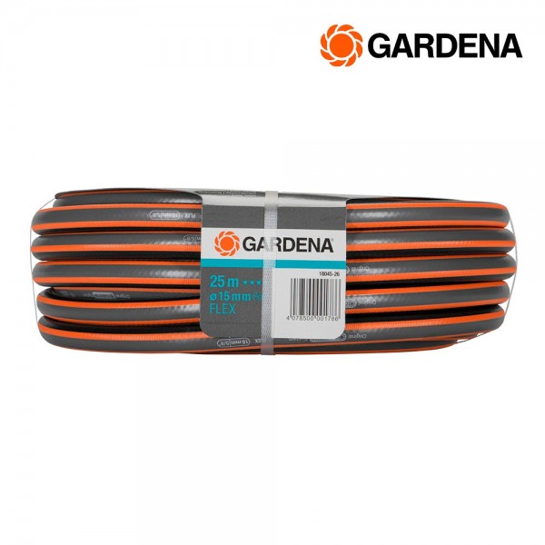 Manguera de riego flex ø15 mm, 5/8 pulg, 25 m