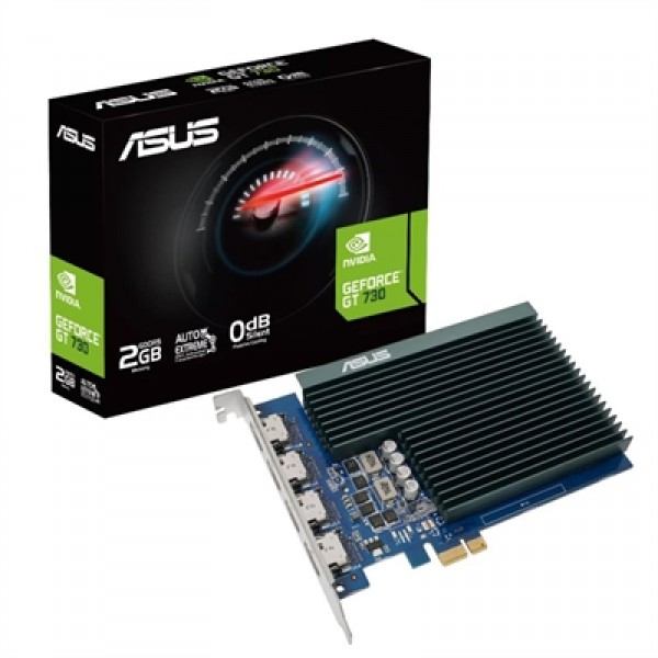 Asus vga nvidia gt 730 4h sl 2gd5 2gb 4 monitores