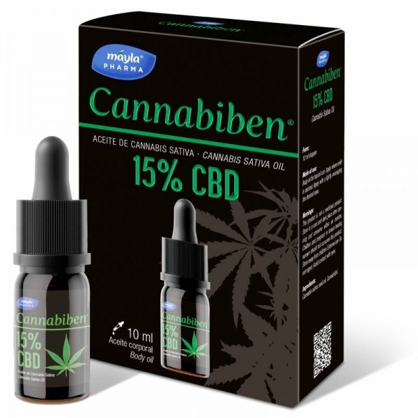 Cannabiben Oil 15 CBD 10 ml con Gotero