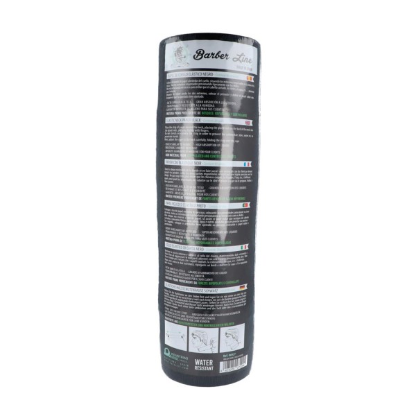 Eurostil cabello papel cuello negro negro 80 servicios pack 5un