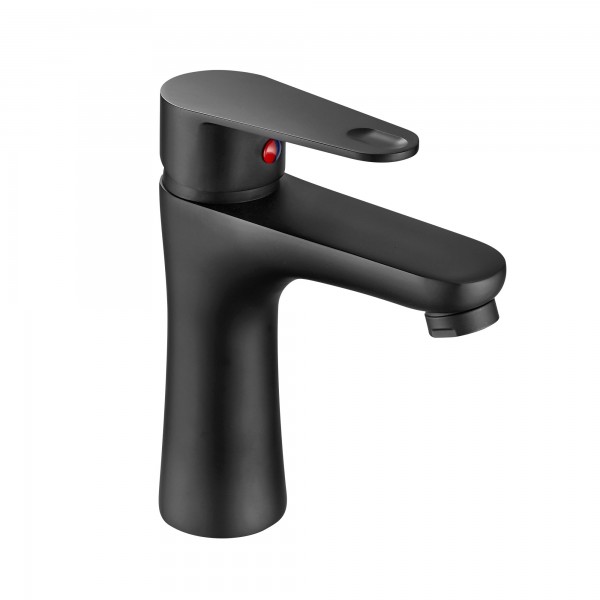 Monomando danubio black    lavabo