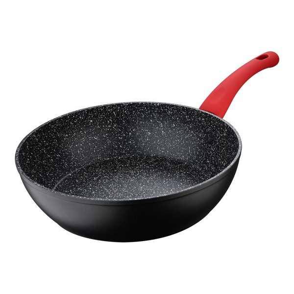Wok aluminio forjado inducción toledo ø28 cm