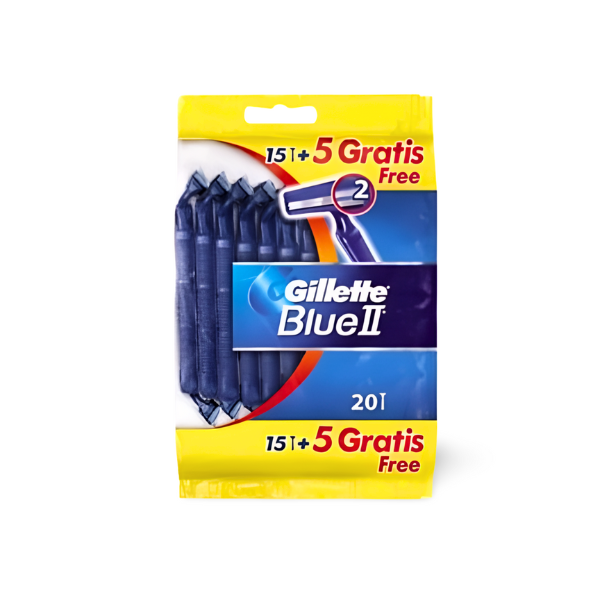Gillette Maquinillas Blue II 20 uds