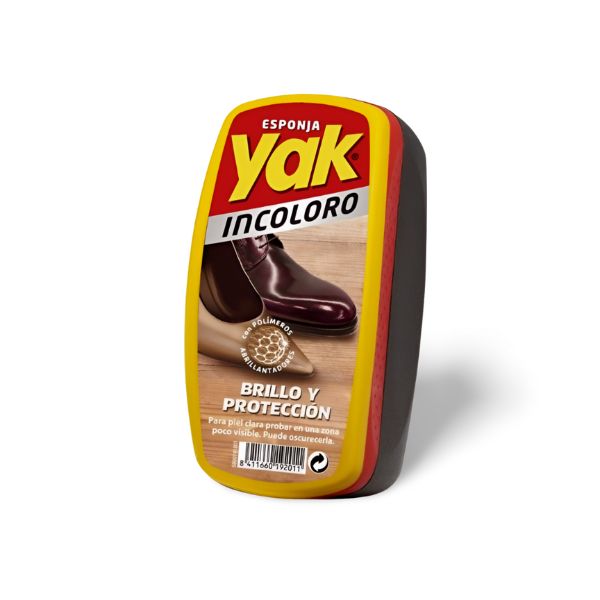 Yak esponja limpiacalzado incoloro 1 unidad