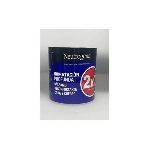 Neutrogena Hidratacion Profunda Bálsamo Reconfortante Cara y Cuerpo 2 X 300ml Promo