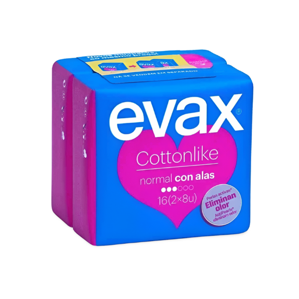 Evax Cottonlike Normal Alas 19 Uds