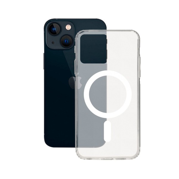 Ksix trasera semi rígida transparente / apple iphone 14