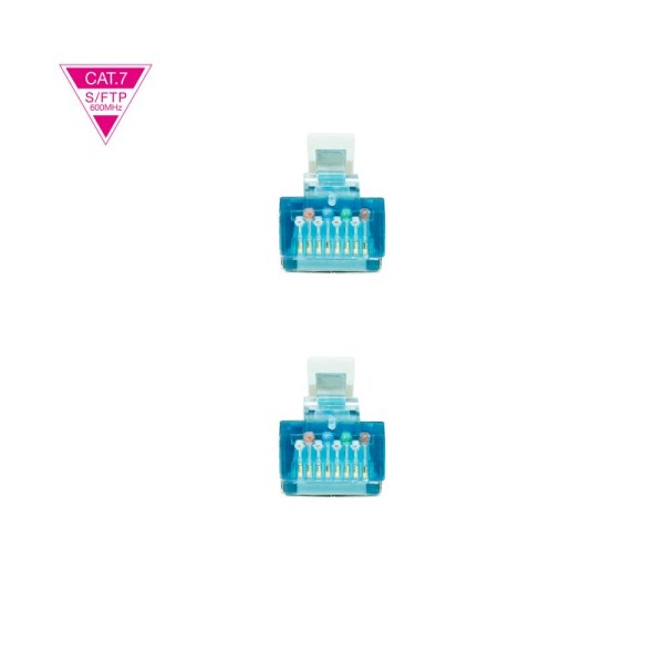 Nanocable latiguillo cat. 7 lszh/sftp 5 m gris