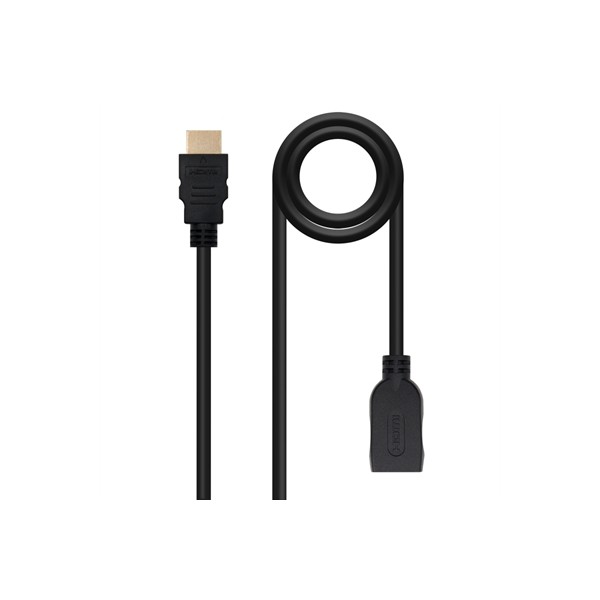 Nanocable cable hdmi prolongador v2.0  2m