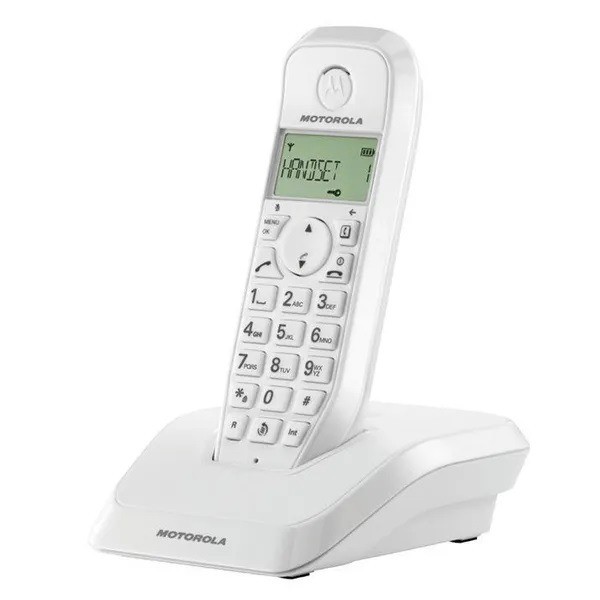 Motorola s1201 telefono dect blanco