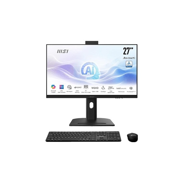 Msi am273qp ai-051es u7-155h 32gb 1tb w11p 27" neg