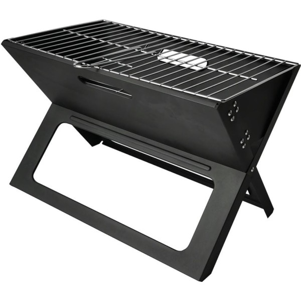 Barbacoa carbon plegable rectang. 31x46