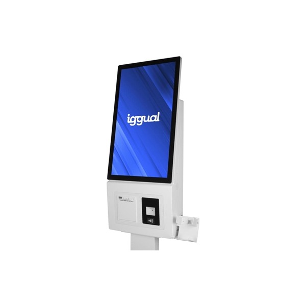 Iggual kiosco digital interactivo fhd orchid 27"