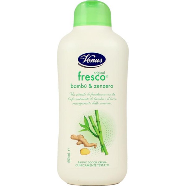 Venus bambu & zenzero fresco gel de baño 650ml