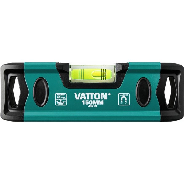 Nivel mini aluminio c/iman 15cm.