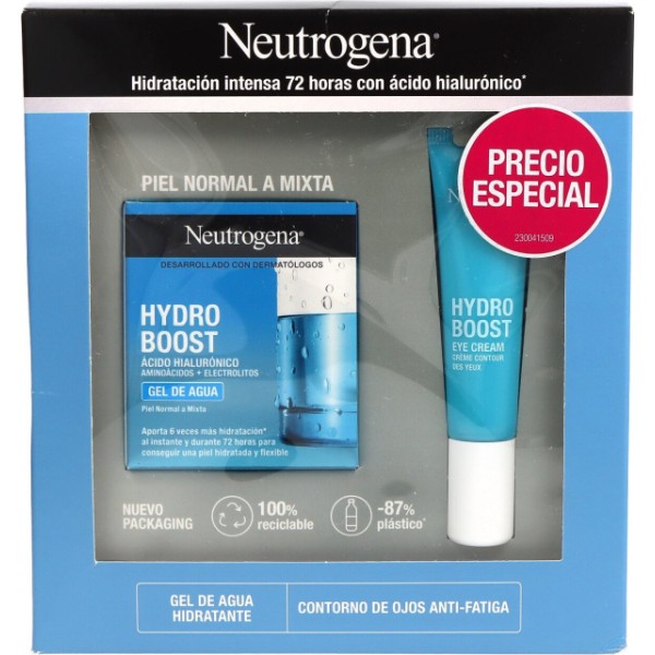 Neutrogena Hydro Boost Gel de Agua 50ml + Contorno de Ojos Anti-fatiga 50ml Promo